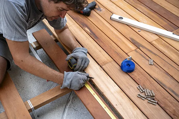Installation terrasse en bois à Mougins
